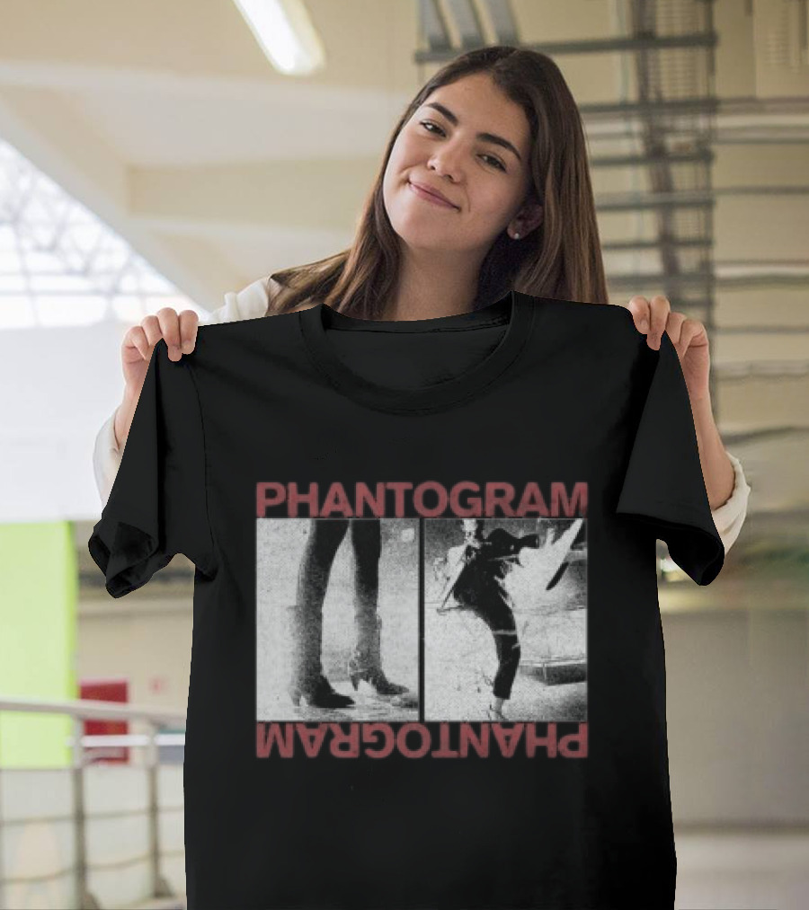 Phantogram Boot Kick Dual Image Retro Style Music Band Merchandise T-Shirt