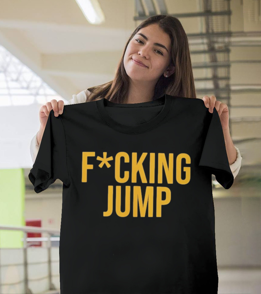 Iowa Hawkeyes Football F*cking Jump T-Shirt