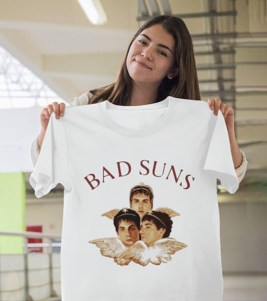 Bad Suns Angelic Trio Wings T-Shirt
