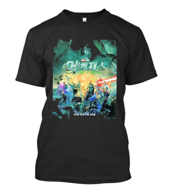 Original Avengers Doomsday Marvel Studios New International December 16 2026 T-Shirt