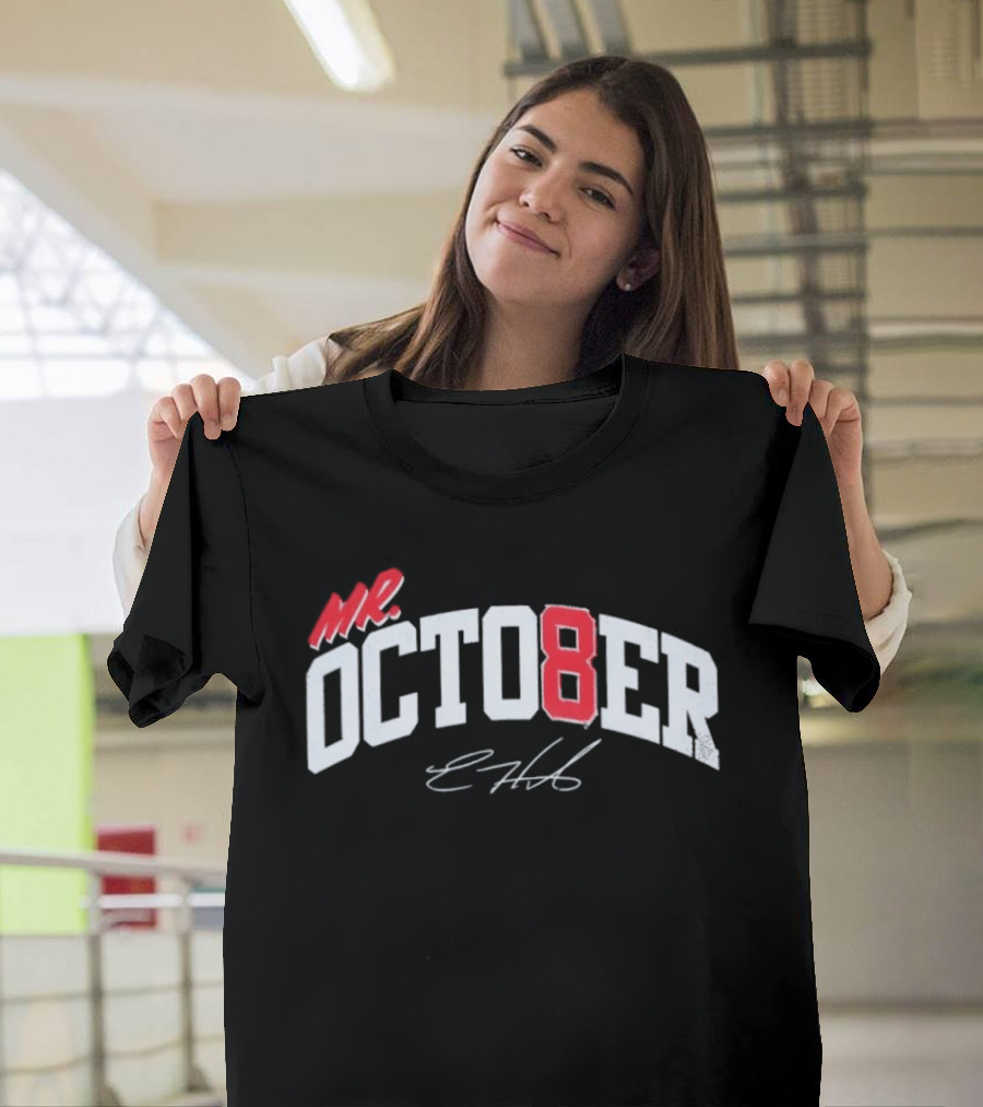 Enrique Hernandez Mr. October 8 Los Angeles Dodgers T-Shirt