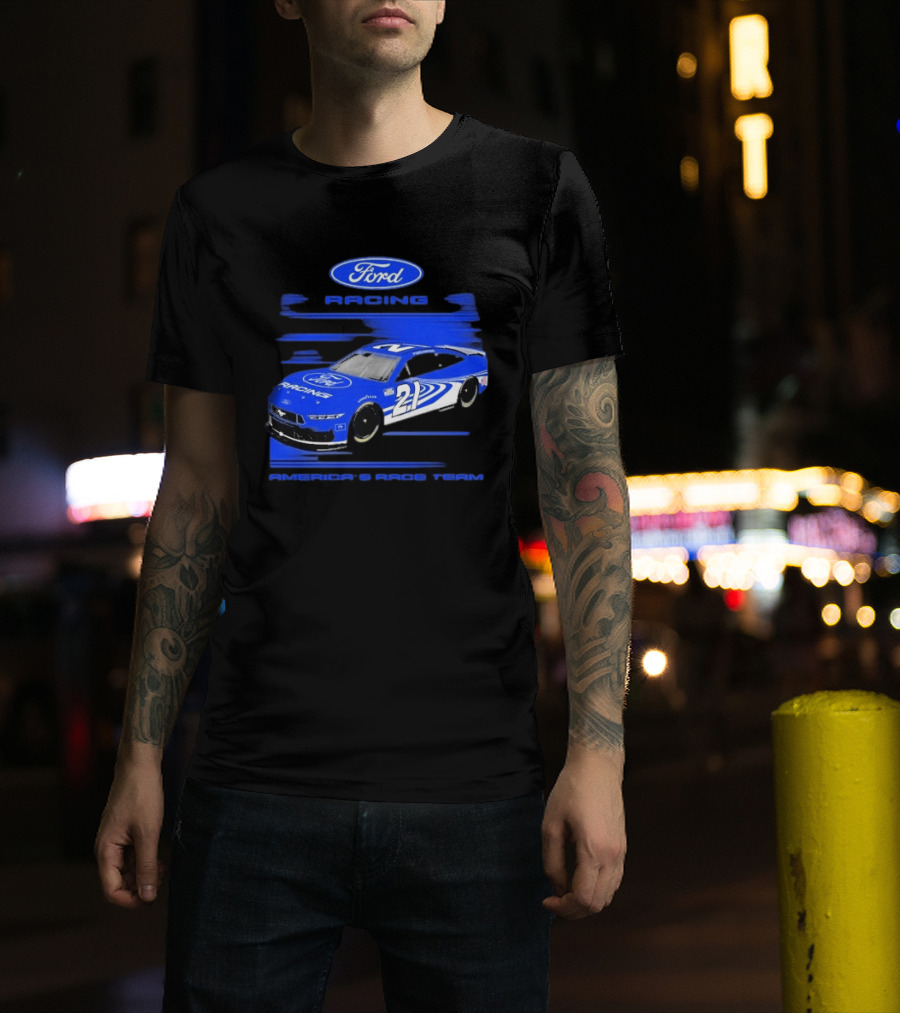 Ford Racing Nascar 21 America's Race Team T-Shirt