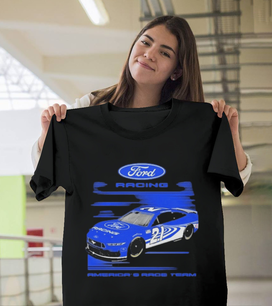 Ford Racing Nascar 21 America's Race Team T-Shirt