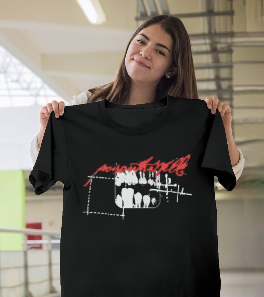 Poison The Well Peace In Place X Ray Tour 2026 Red White T-Shirt