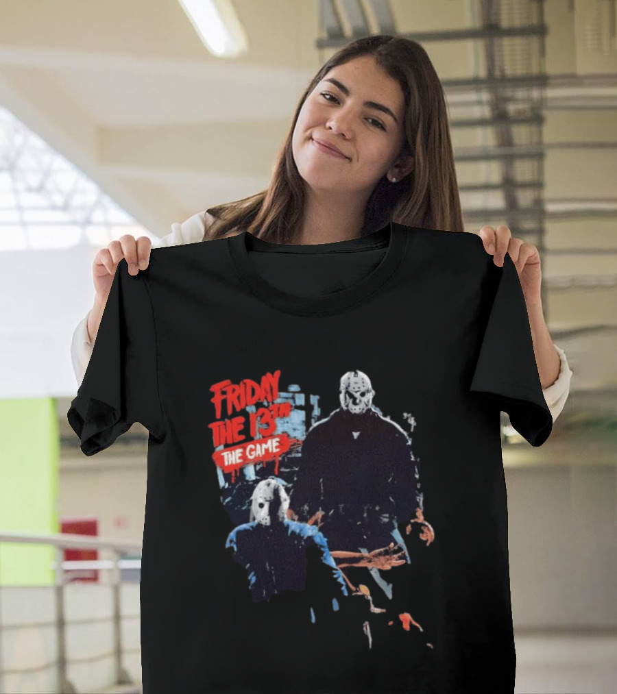 Friday The 13th The Game Jason Voorhees Horror Classic Masked T-Shirt