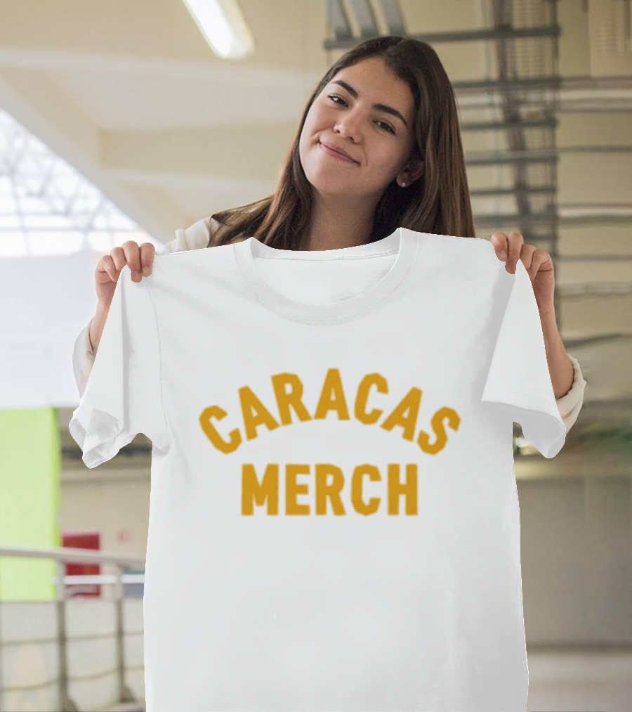 Caracas Merch Orange White T-Shirt