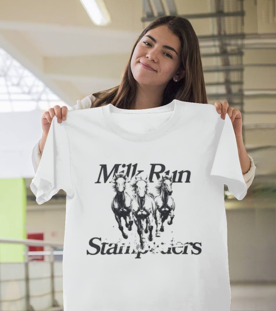 Milk Run Stampedeers Yoth Box T-Shirt