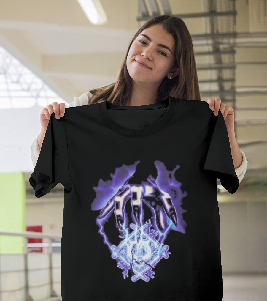 Hollowsquad La Grim Electric Lightning Skull And Claws T-Shirt