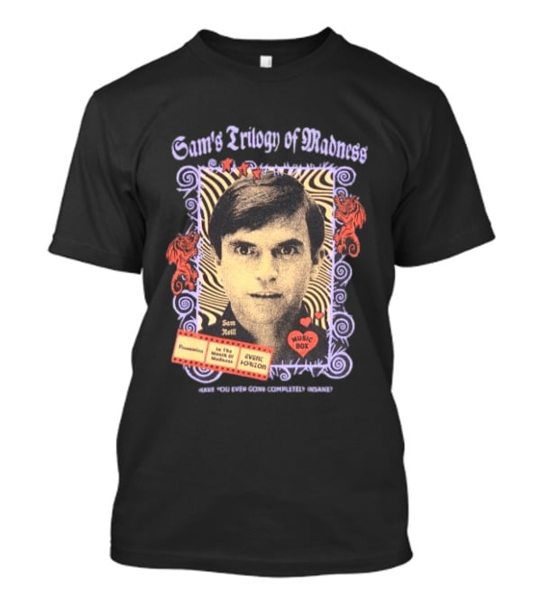 Sam Neill's Trilogy Of Madness Music Box Possession Event Horizon T-Shirt