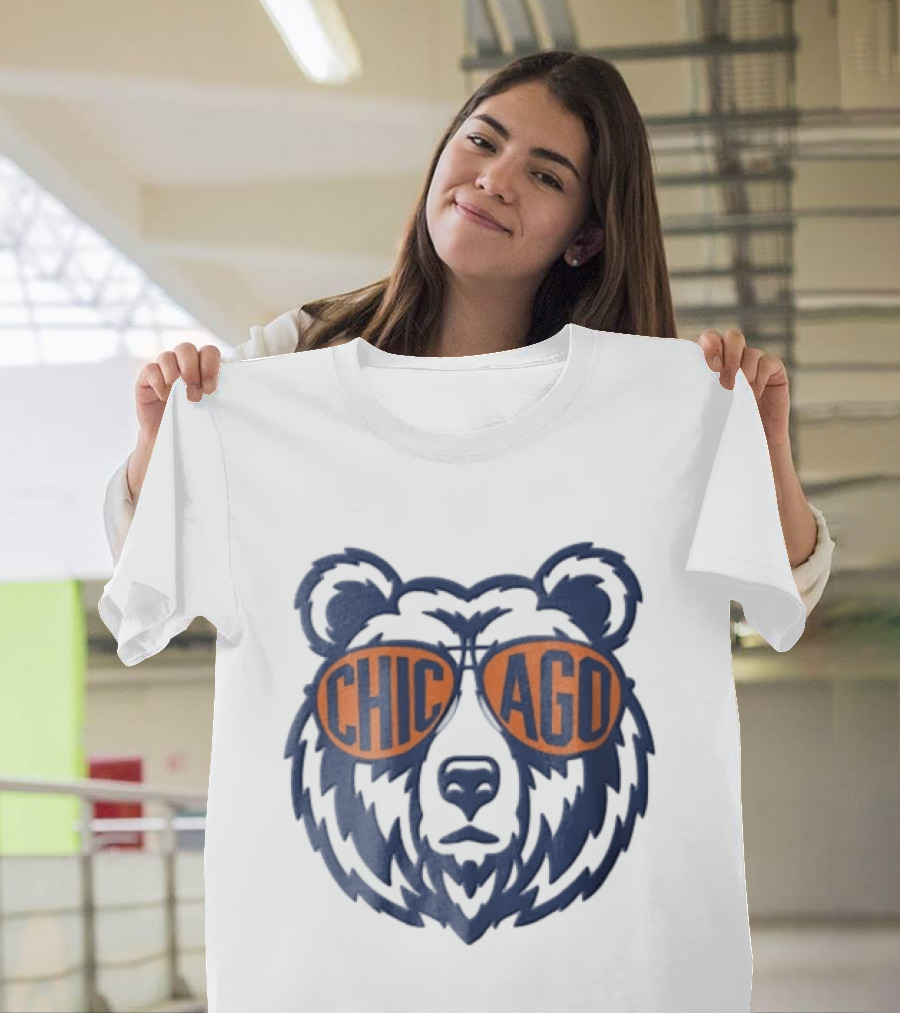 Chicago Bear Sunglasses T-Shirt