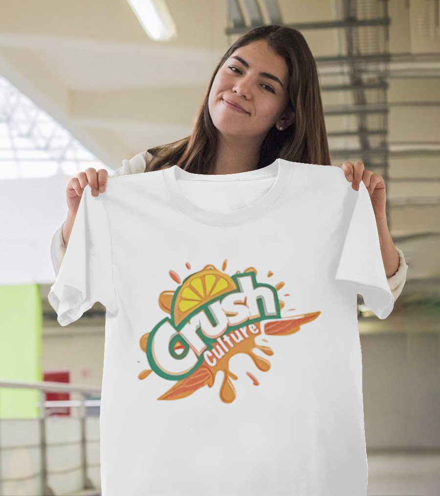 Crush Culture Orange Slice Splash T-Shirt