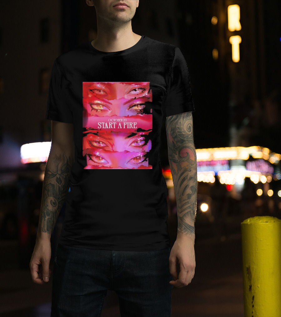 KDA League Of Legends Start A Fire October 20 2026 T-Shirt