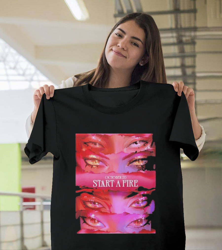KDA League Of Legends Start A Fire October 20 2026 T-Shirt