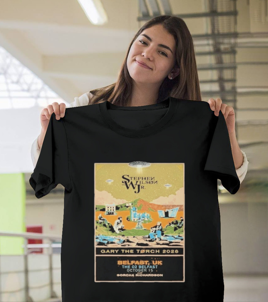 Stephen Wilson Jr Belfast UK Event 2026 The O2 Belfast October 15 Featuring Sorcha Richardson T-Shirt