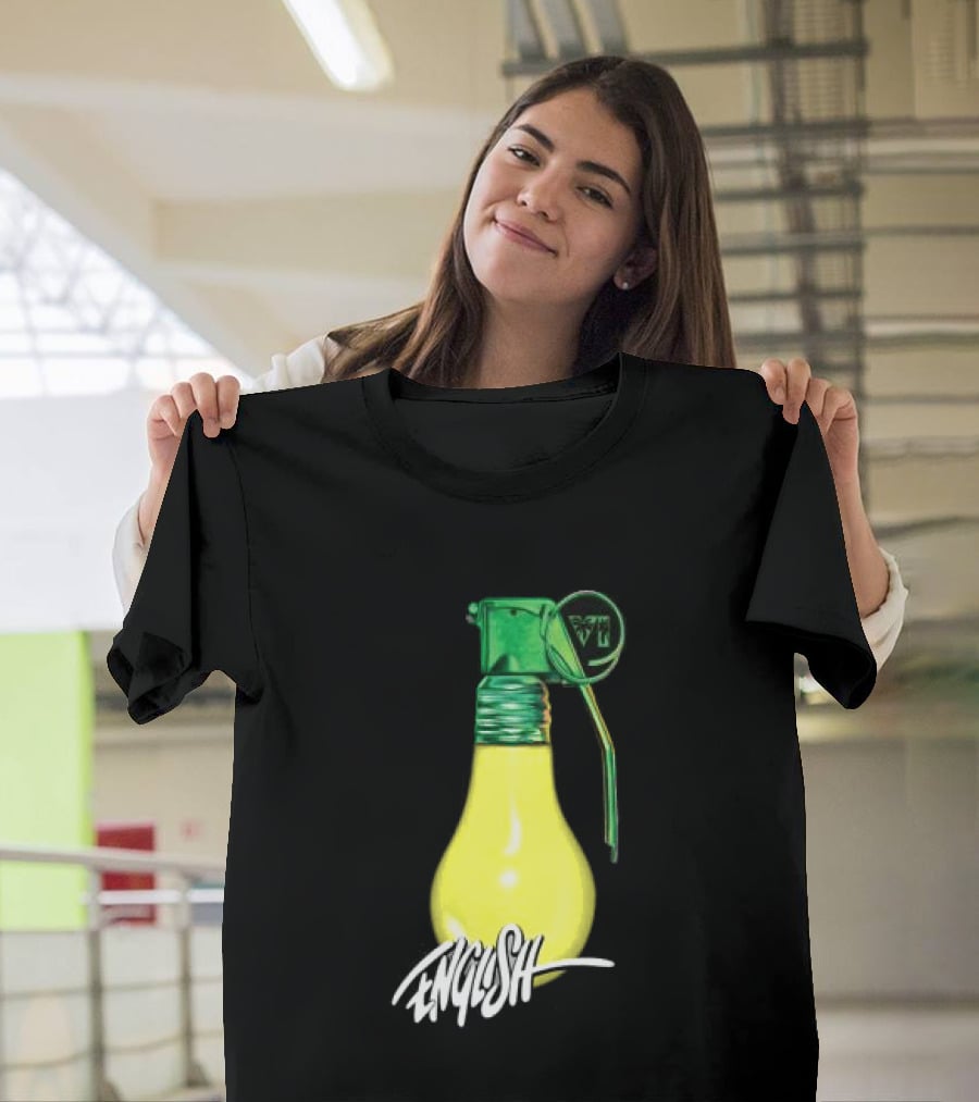 Wynwood Walls Store Ron English Light Bulb Grenade T-Shirt