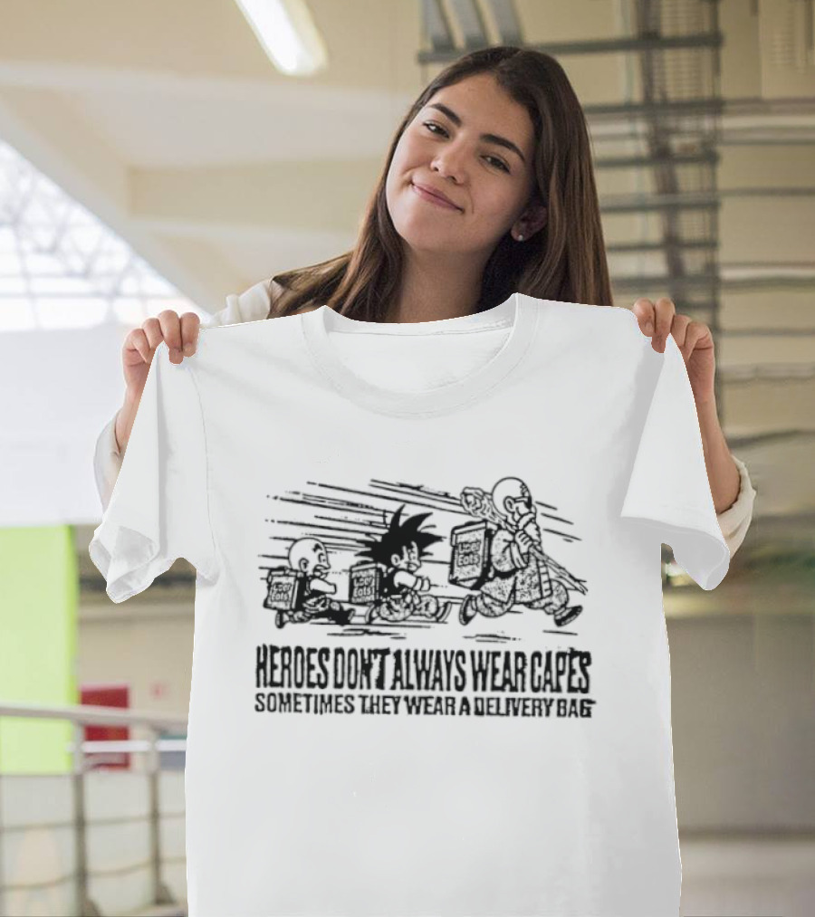Dragon Ball Heroes Sometimes They Wear A Delivery Bag T-Shirt
