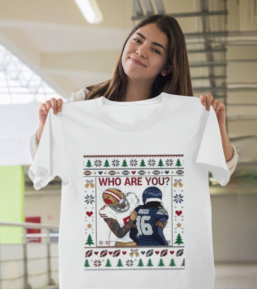 Mike Evans Who Are You Ugly Christmas Sweater Football T-Shirt