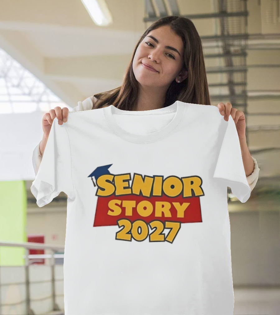 Senior Story 2027 Graduation Theme Inspired By Toy Story T-Shirt