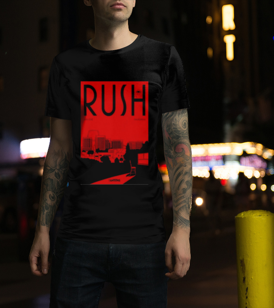 Rush San Jose California 2026 Tour Limited T-Shirt