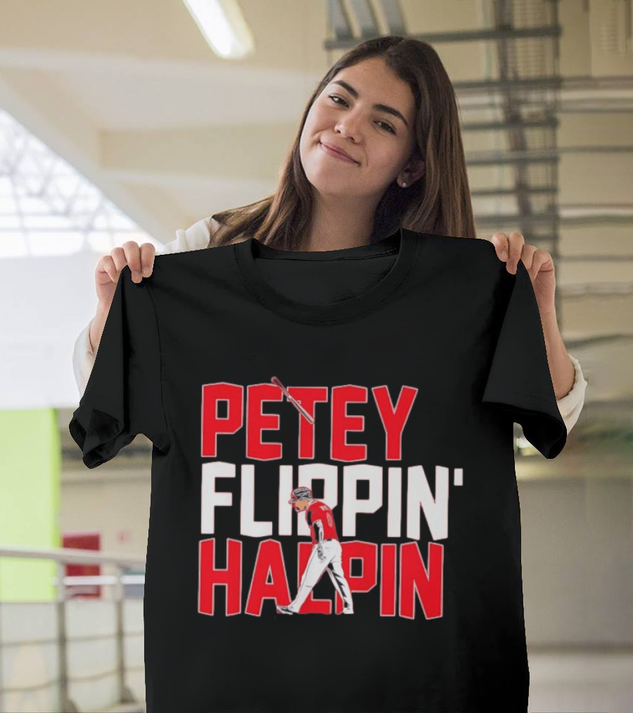 Petey Flippin' Halpin Baseball Cleveland Guardians T-Shirt