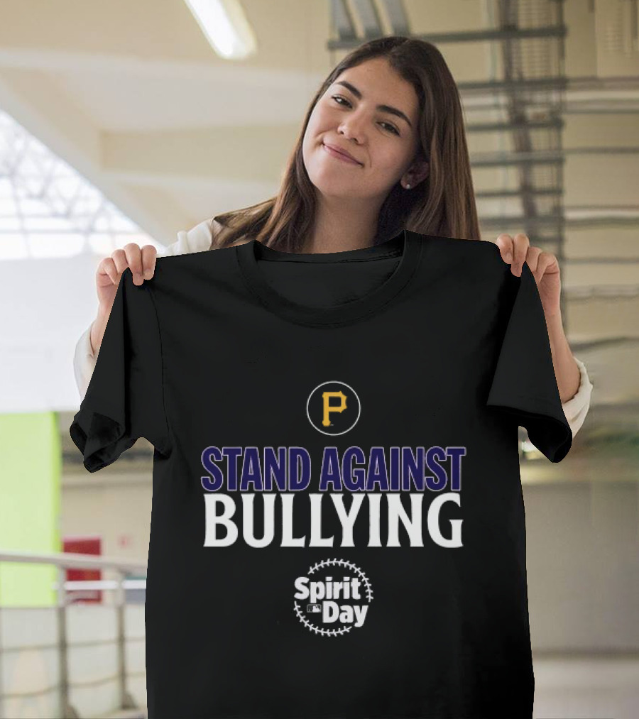 Pittsburgh Pirates Stand Against Bullying Spirit Day T-Shirt