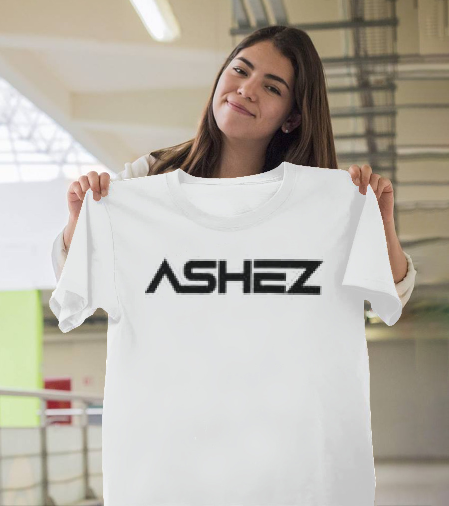 Ashez Store Cream T-Shirt