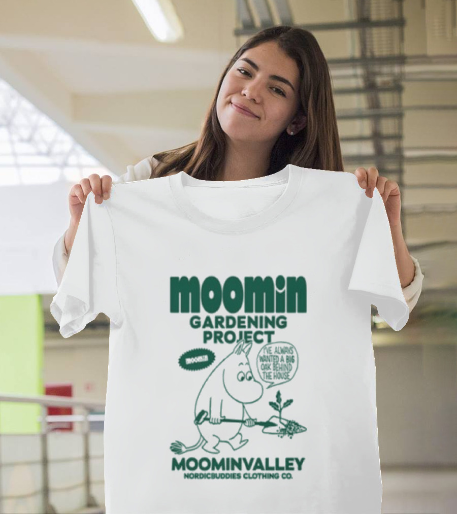 Moomin Gardening Project Moominvalley Backstage Rock T-Shirt