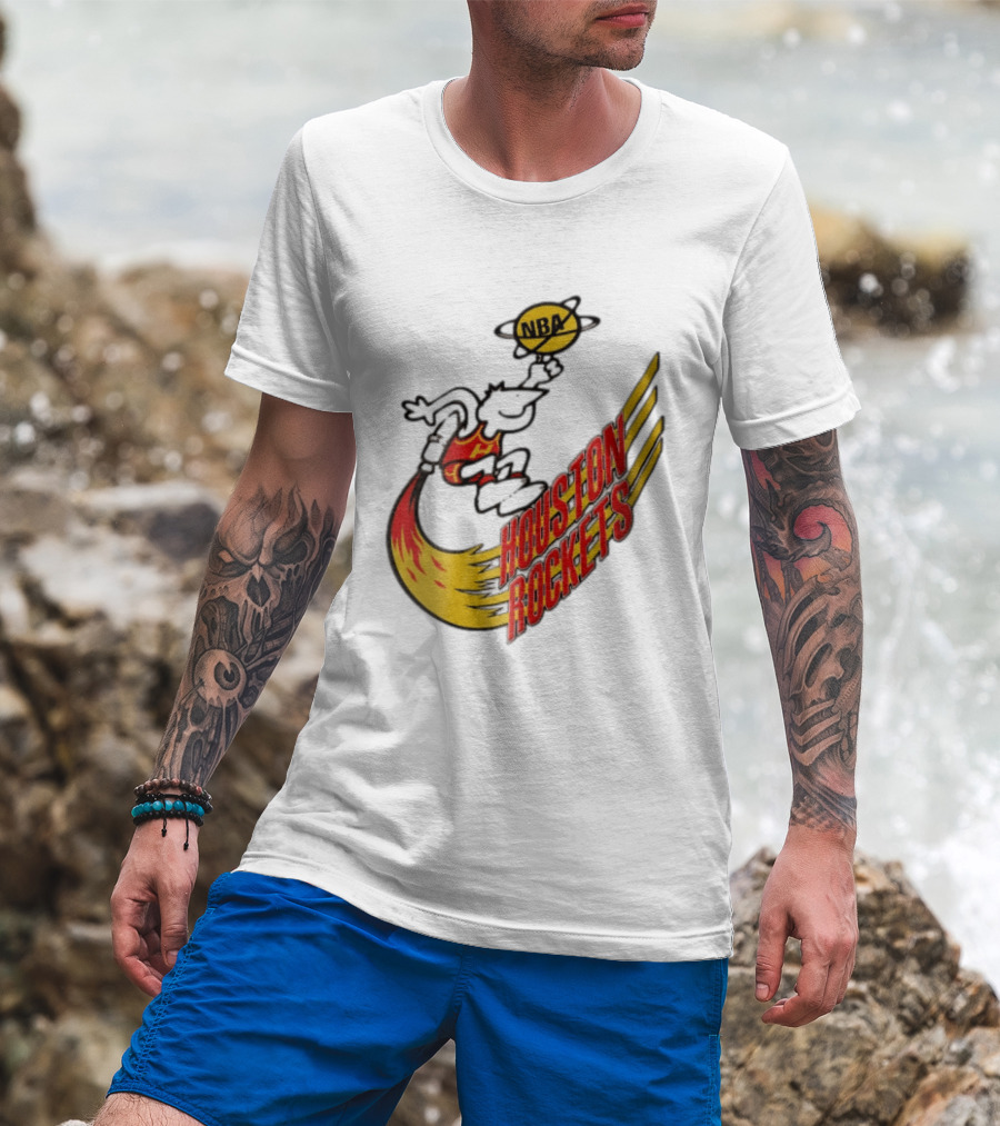 Houston Rockets NBA Turbo Basketball T-Shirt