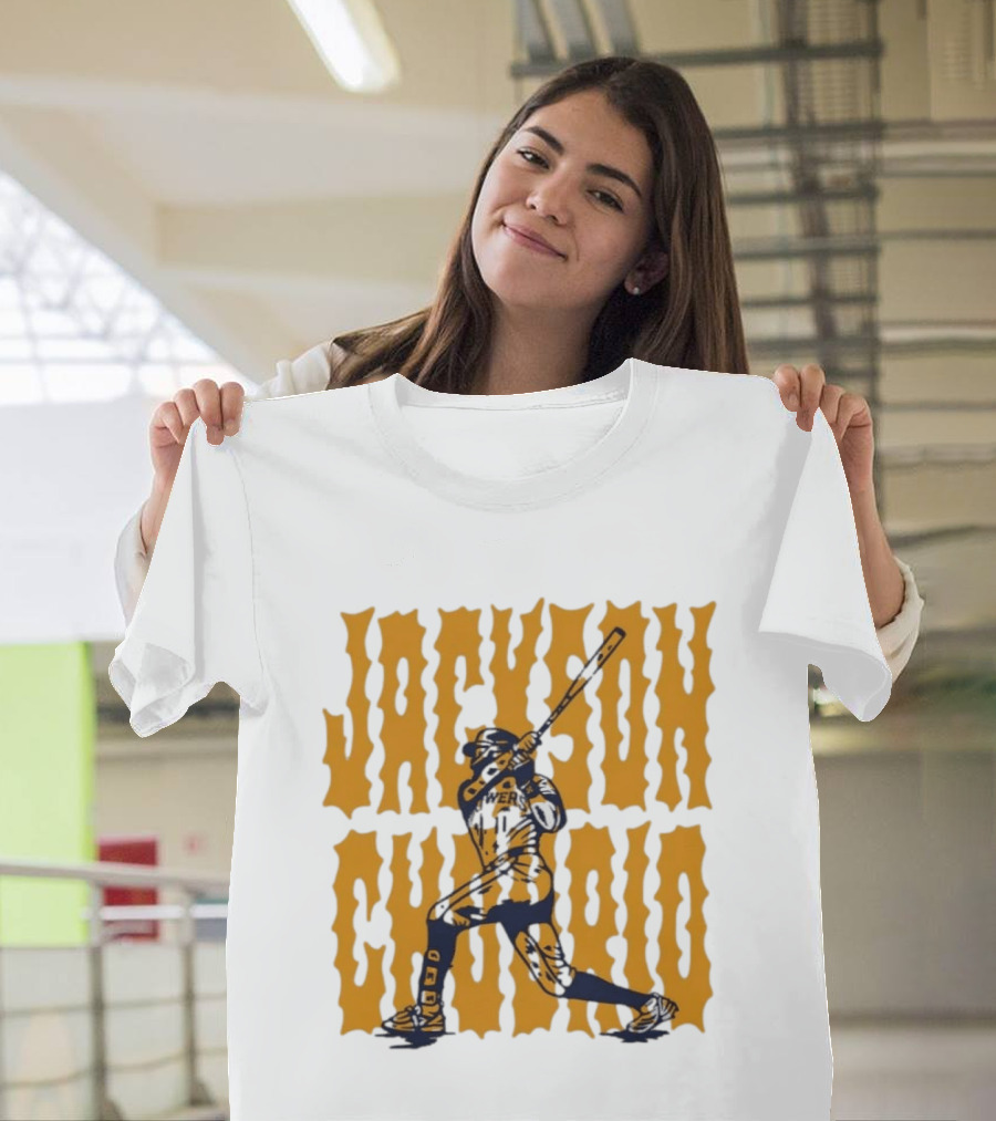 Jackson Chourio Milwaukee Brewers Baseball No 11 T-Shirt