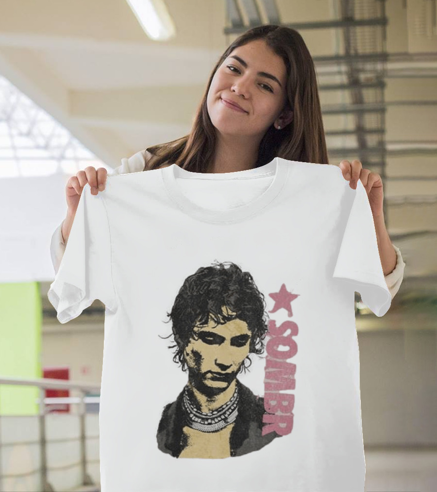 Sombr Store 2026 You Are The Reason Dateback Tour Star T-Shirt