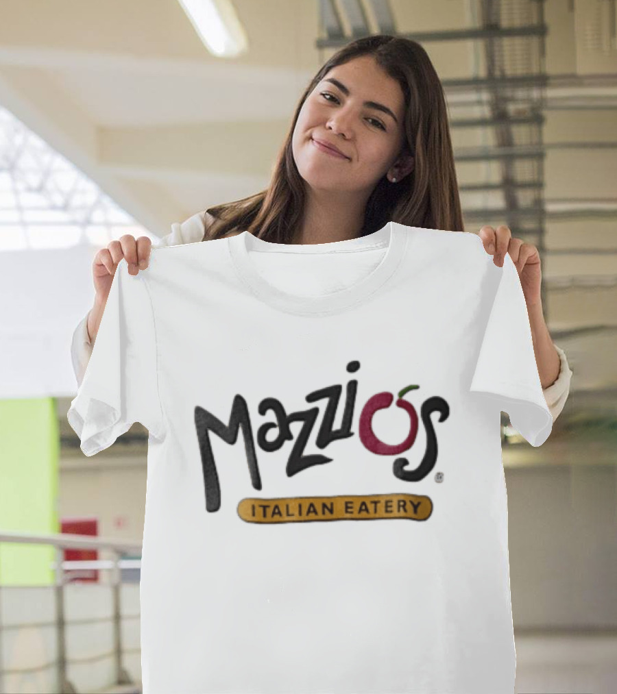 Mazzio's Italian Eatery Restaurant Iconic Branding T-Shirt