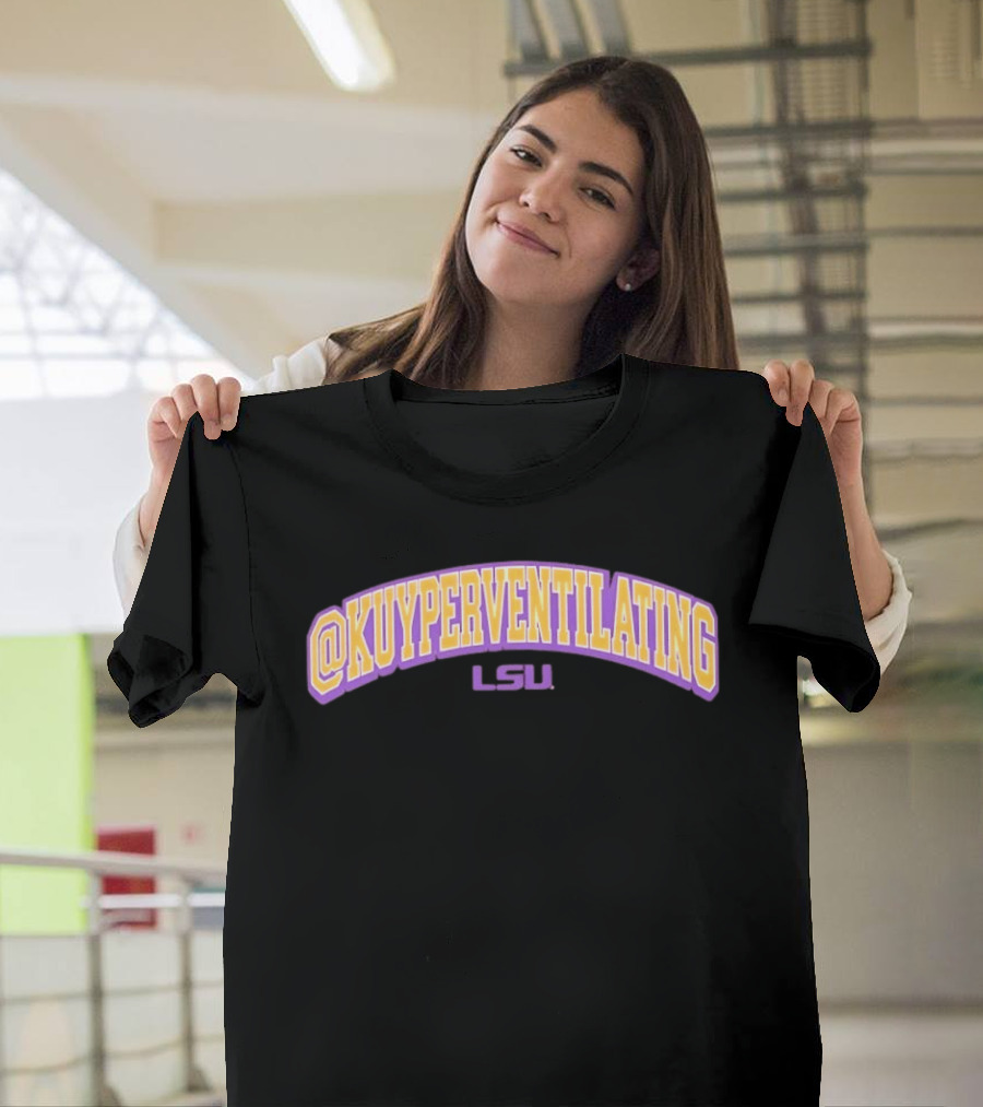 LSU Tigers Kuyperventilating Gold Rylie Kuyper T-Shirt