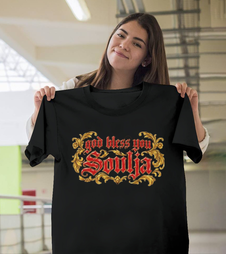 God Bless You Soulja Vintage Baroque T-Shirt
