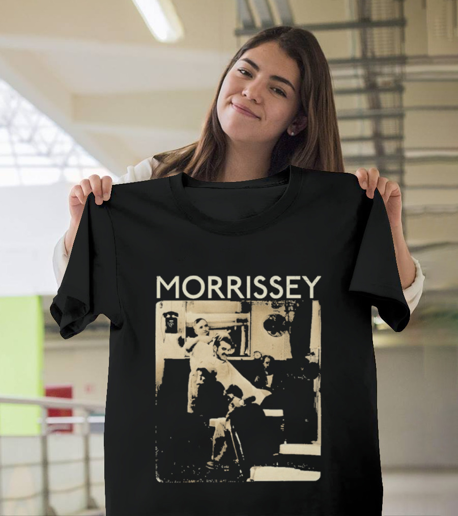 Morrissey Barbershop Scene 2026 Tour T-Shirt