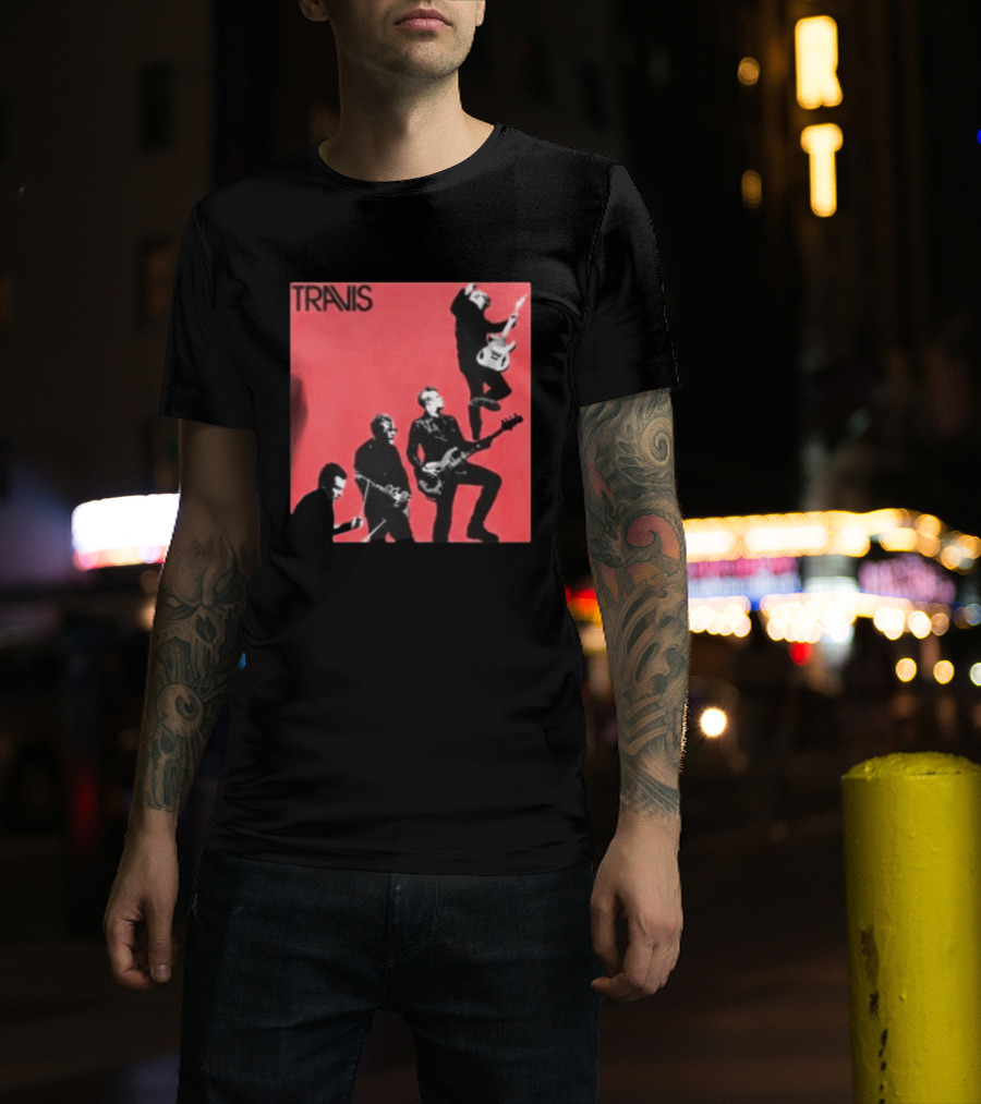 Travis October 14 2026 Pepsi Center WTC Mexico City Concert Tour Red Album T-Shirt