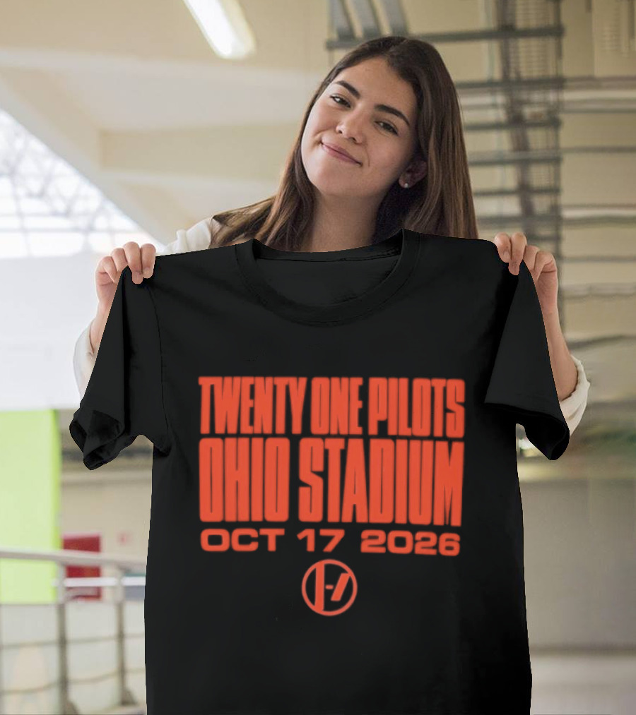 Twenty One Pilots Ohio Stadium Oct 17 2026 Event T-Shirt