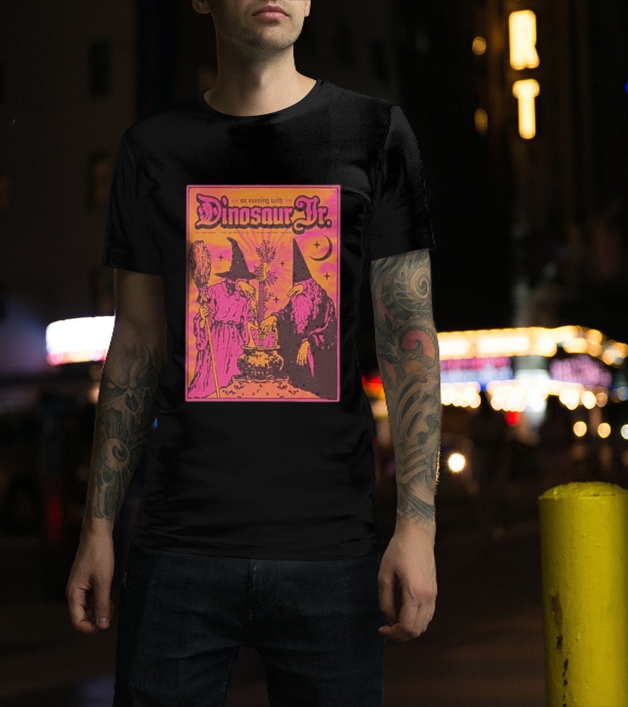 An Evening With Dinosaur Jr The Bellwether Los Angeles October 16th 2026 Wizard T-Shirt