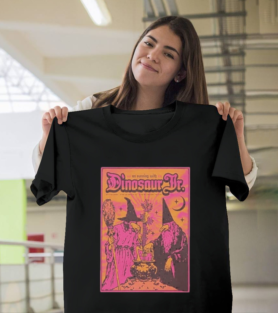 An Evening With Dinosaur Jr The Bellwether Los Angeles October 16th 2026 Wizard T-Shirt