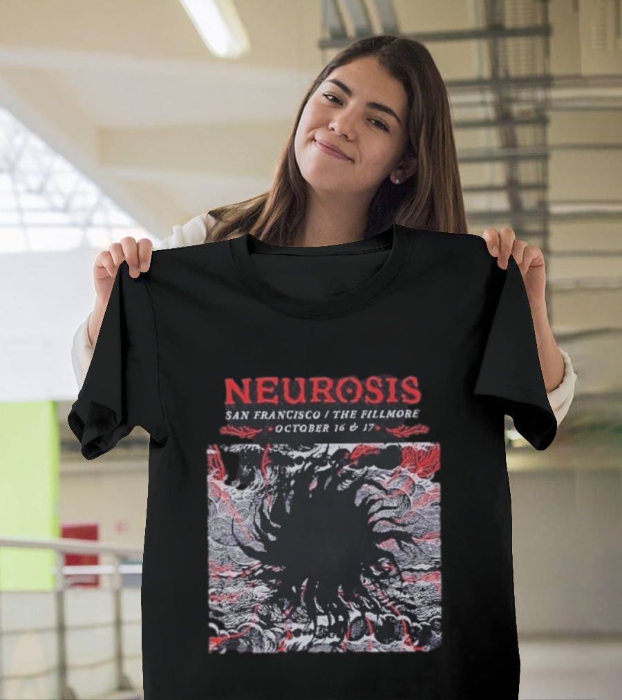 Neurosis San Francisco The Fillmore October 16 & 17 Concert T-Shirt