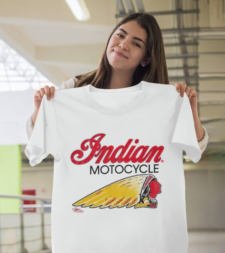 Indian Motorcycle Vintage Head T-Shirt