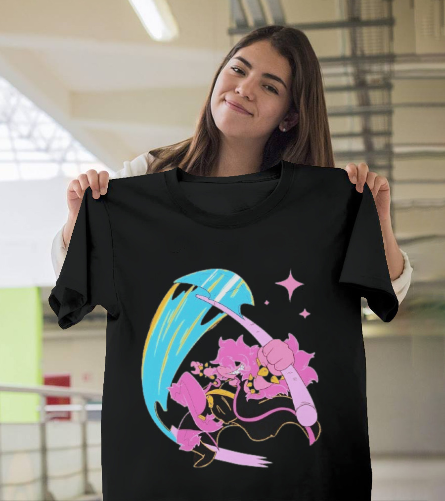 Deltarune Rudebuster Axe Character Slash Attack T-Shirt