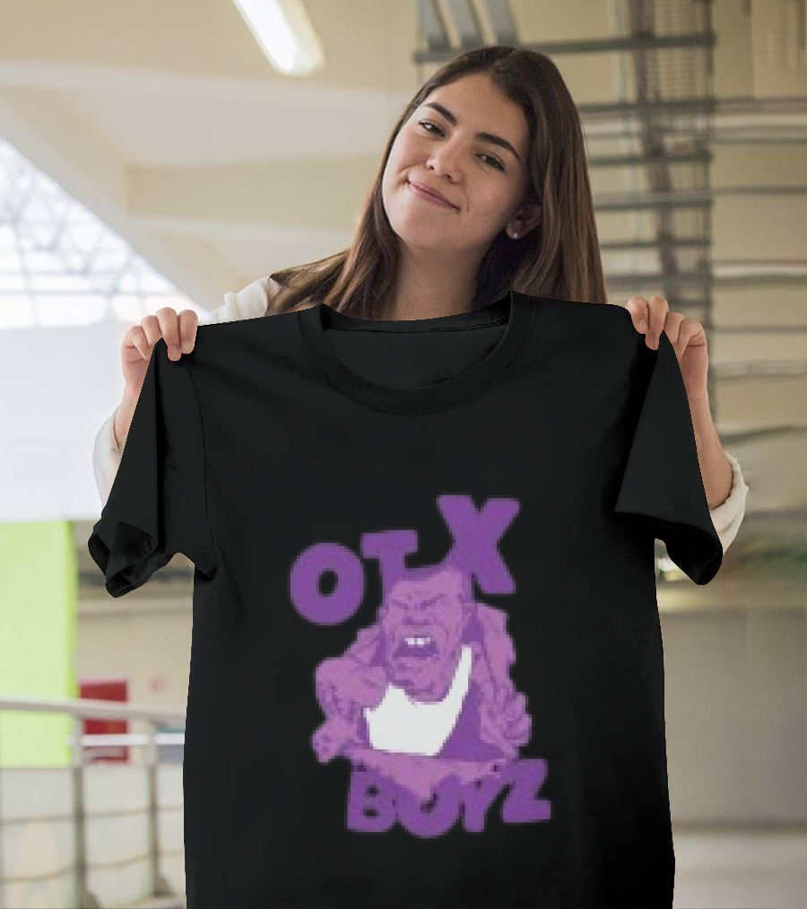 OTX Boyz Purple Character Geezy World Store Breakout T-Shirt