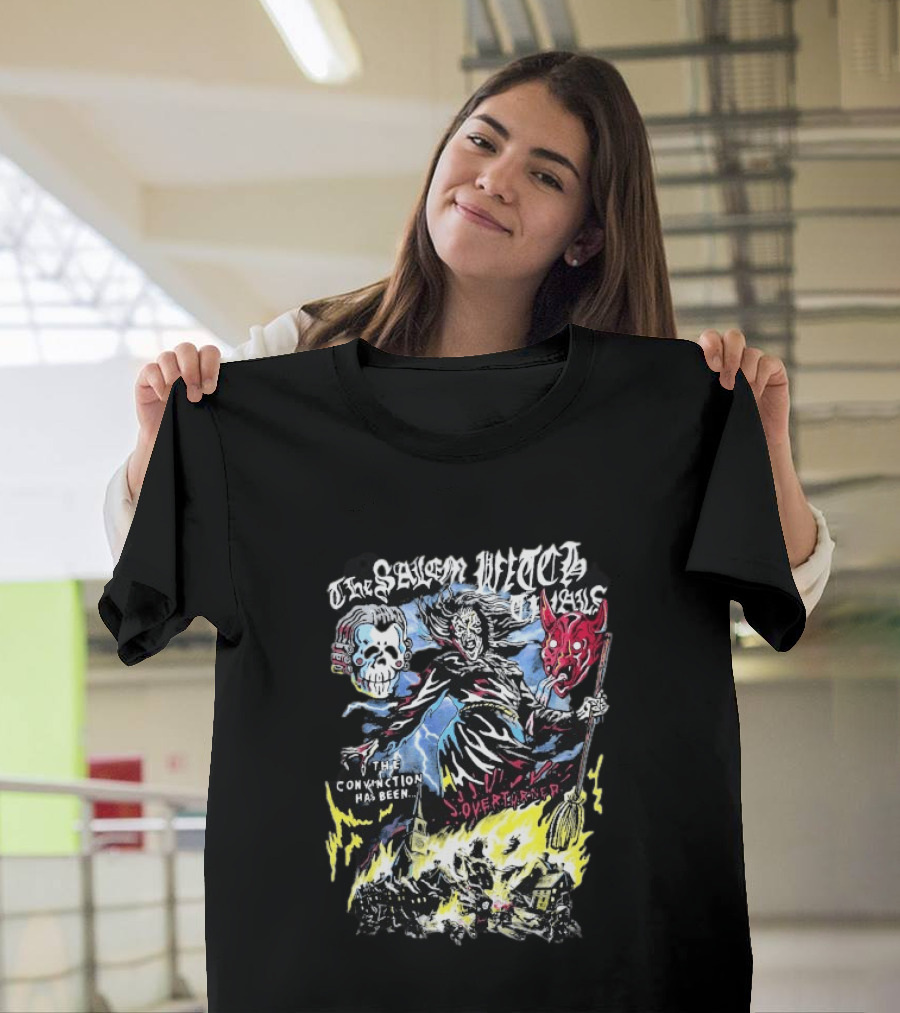 The Salem Witch Trials Conviction Has Been Overturned Warren Lotas T-Shirt