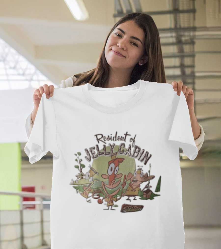 Camp Lazlo Resident Of Jelly Cabin Cartoon Scouts Forest Scene T-Shirt
