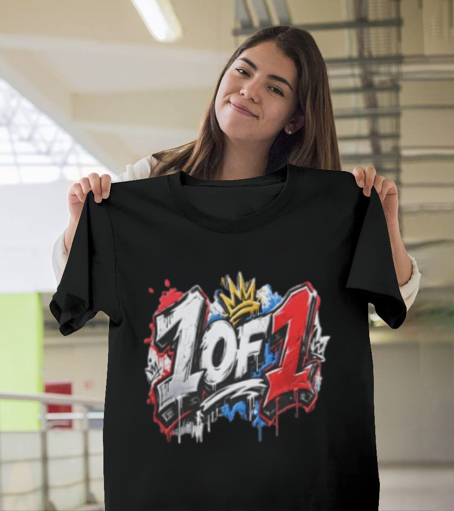 1 Of 1 Graffiti Crowns Splatter Bold Street T-Shirt
