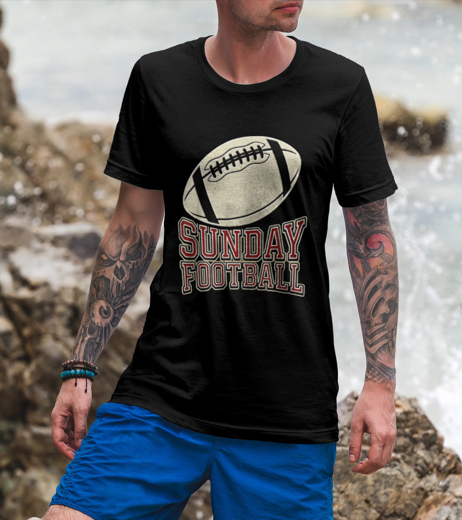 Georgia Bulldogs Sunday Football Game Day Motion Lines T-Shirt