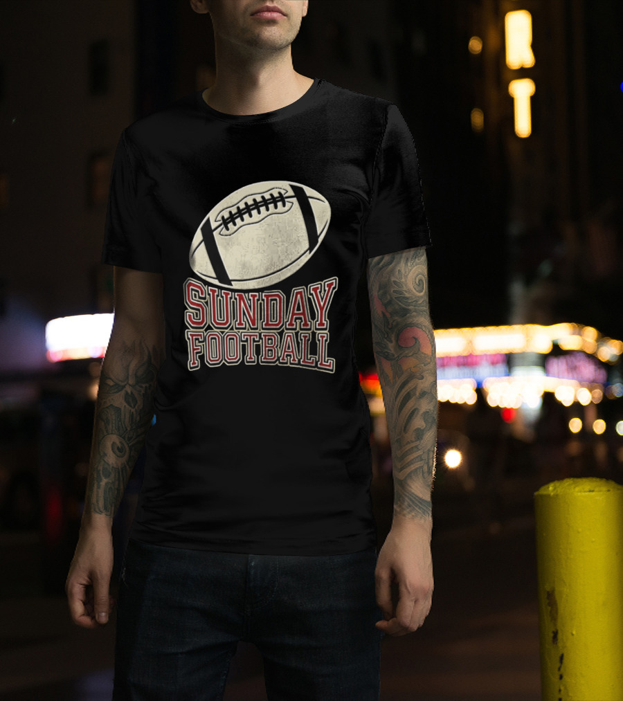 Georgia Bulldogs Sunday Football Game Day Motion Lines T-Shirt