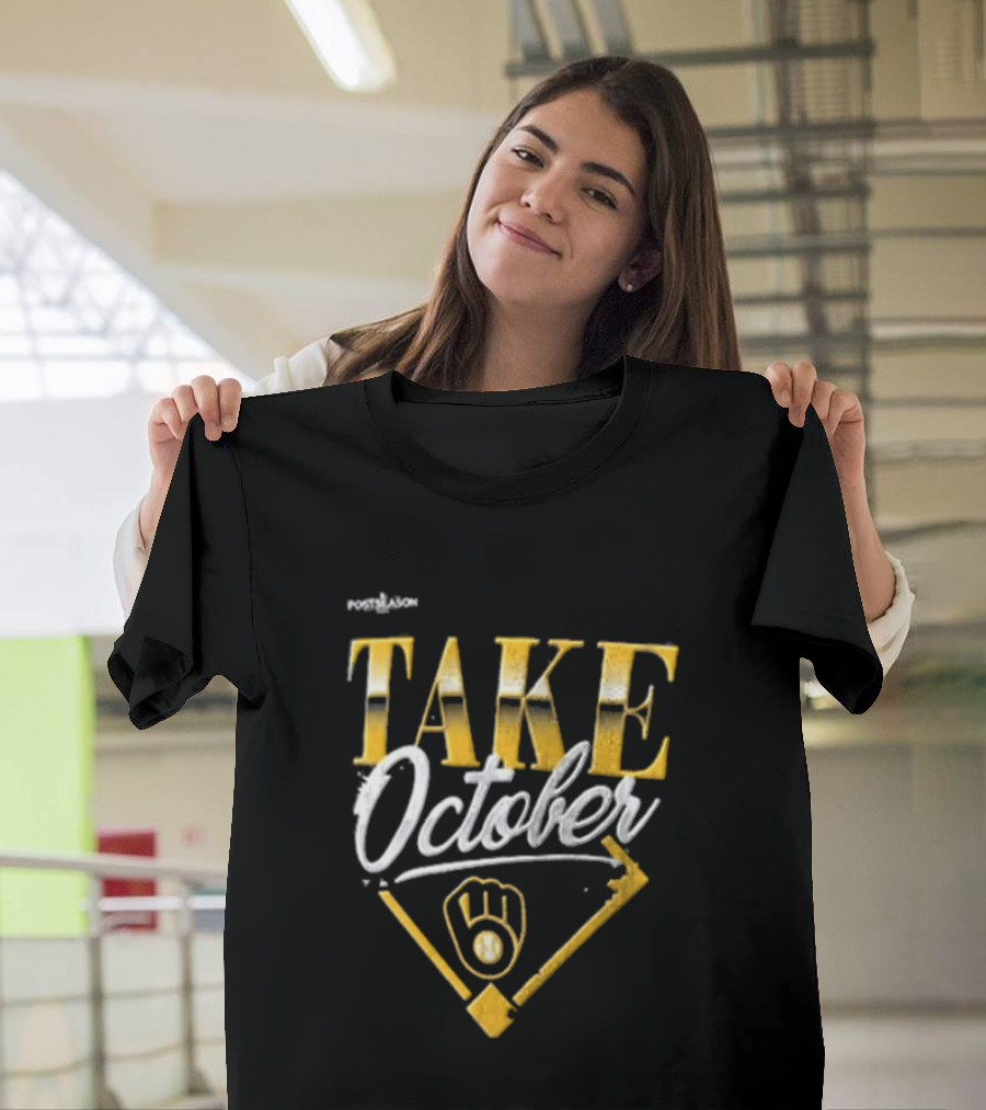 Milwaukee Brewers 2026 Take October NLCS Baseball Postseason Milwaukee T-Shirt