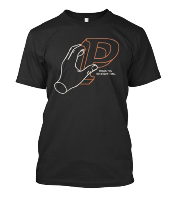 Palisades Store P Thank You For Everything T-Shirt