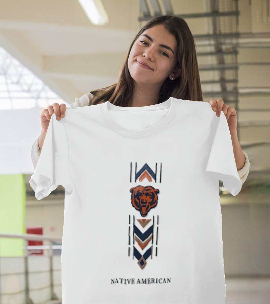 Chicago Bears Native American Heritage Month T-Shirt